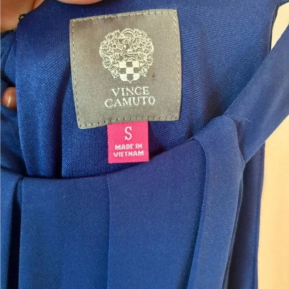 Cobalt blue wide-legged Vince Camuto jumpsuit size small - Picture 7 of 7